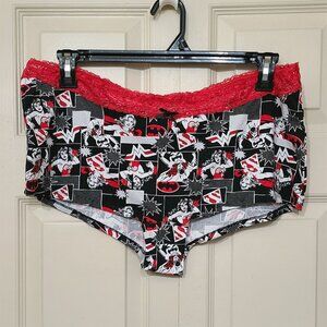 🆕️ Torrid DC Ladies Wonder Woman Supergirl Batgirl Cotton Lace Boyshort Panty